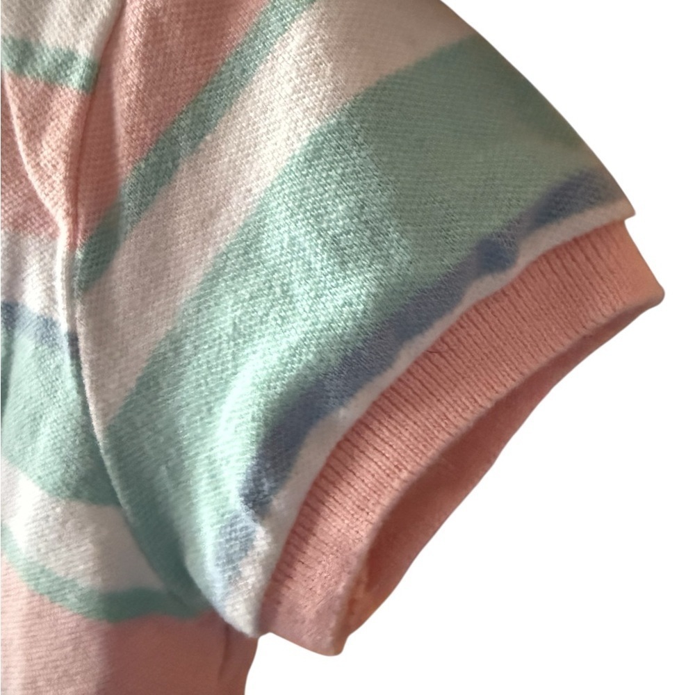 2 Tommy Hilfiger Kids Polos – Stripes & Lavender (Sizes 24M & 3T) - Picture 13 of 15